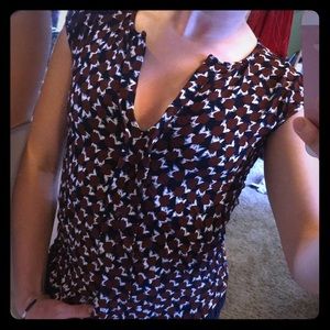 J. Crew short sleeved blouse